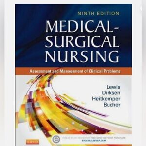 Medical Surgical Nursing Textbook - Softcover Vol 1